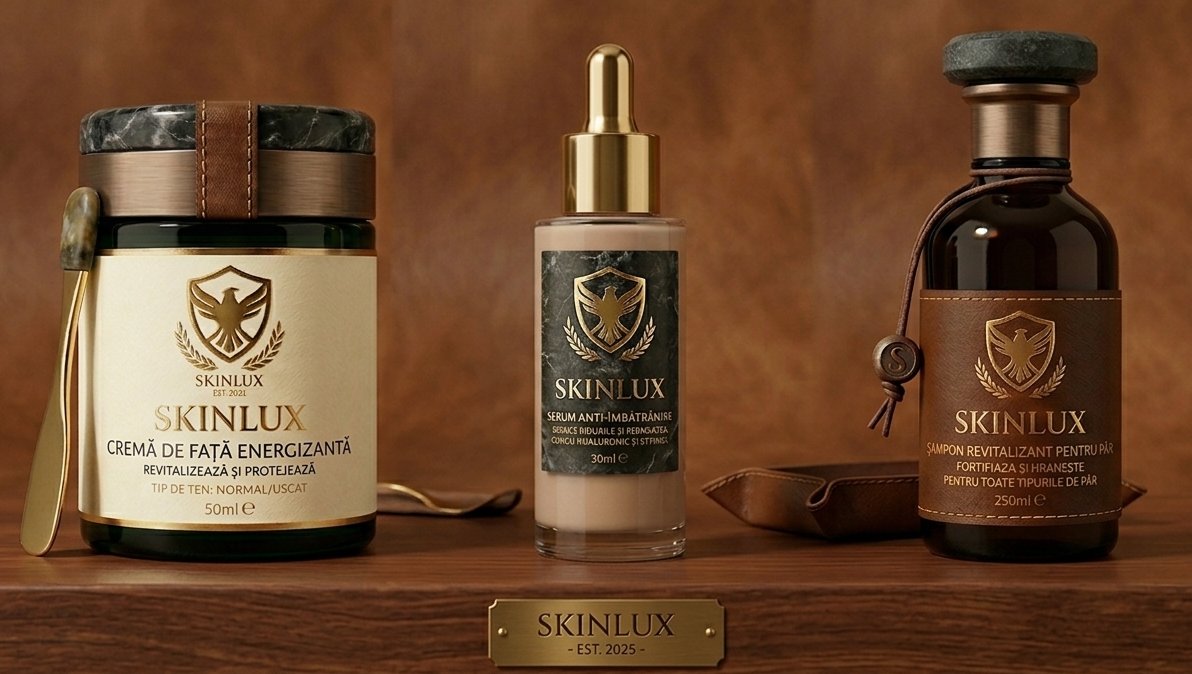 SkinLux crema de fata pentru barbati flacon premium